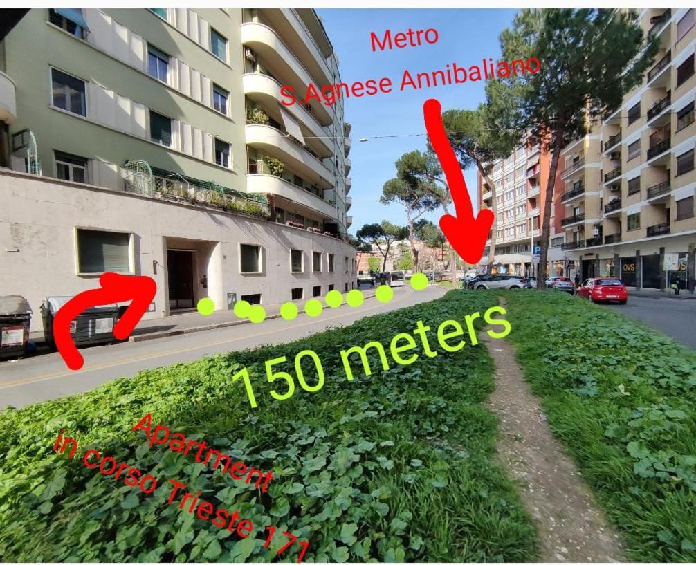 Al171 Tourist Rental Close Metro B1 - Sant'Agnese Annibaliano Ρώμη Εξωτερικό φωτογραφία